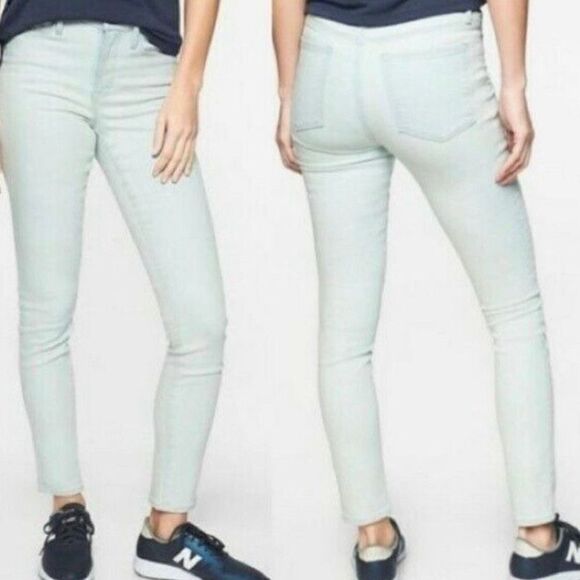 Athleta Sculptek Skinny Biscayne Wash‎ Jeans Size 2P - Picture 1 of 11